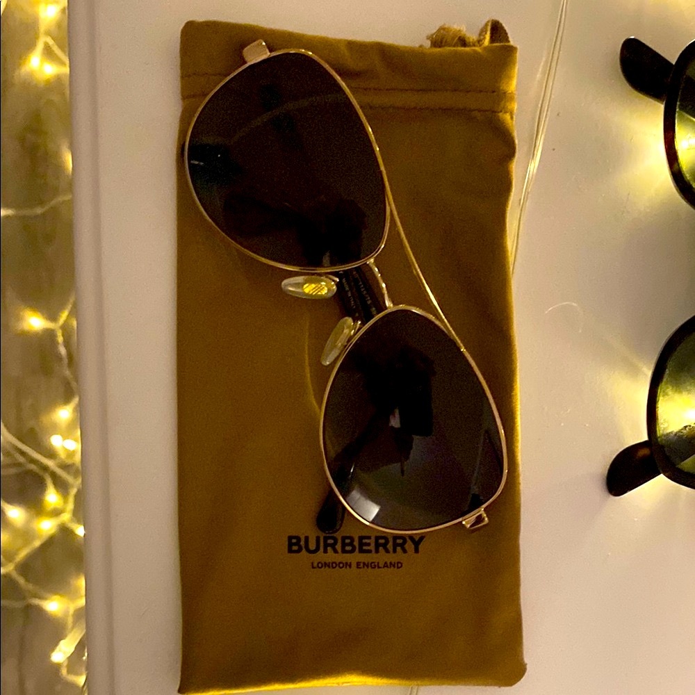 Burberry Glasses with Tan Case